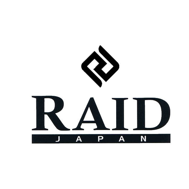 RAID JAPAN OFFICIAL LOGO ホワイト　Lサイズ Raid Japan – Japan Import Tackle