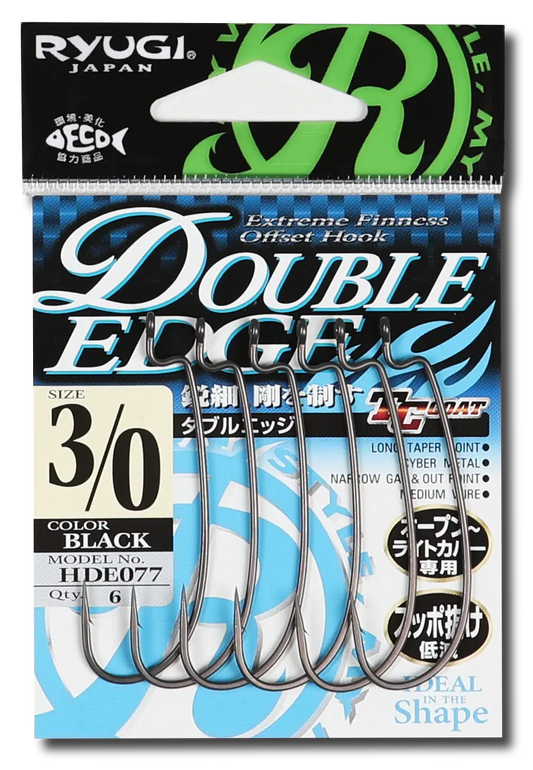 RYUGI Double Edge Offset Hook