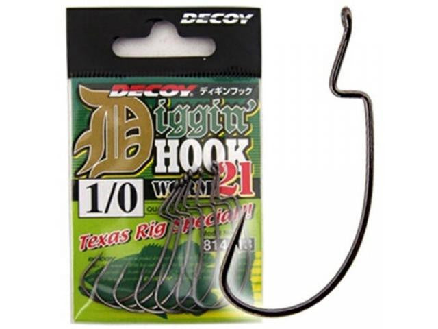 decoy fish hooks Decoy Worm21 Diggin' Hook