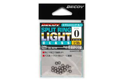 Decoy R-1 Split Ring Light Black