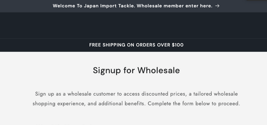 How To: Apply for Wholesale Membership