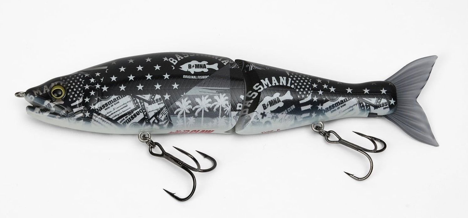 Gan Craft Jointed Claw Spare Tail – 178mm, Soft Type Swimbait Part For Freshwater Bass Fishing