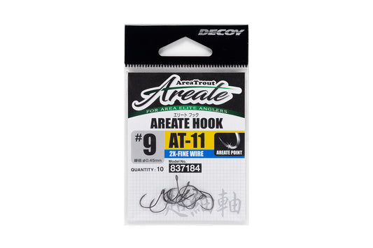 Decoy AT-11 Areate Hook 2X-Fine Wire