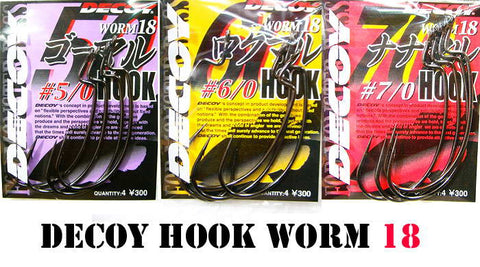 Decoy Worm18 Hook