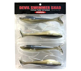 Signal Devil Swimmer Shad 5"