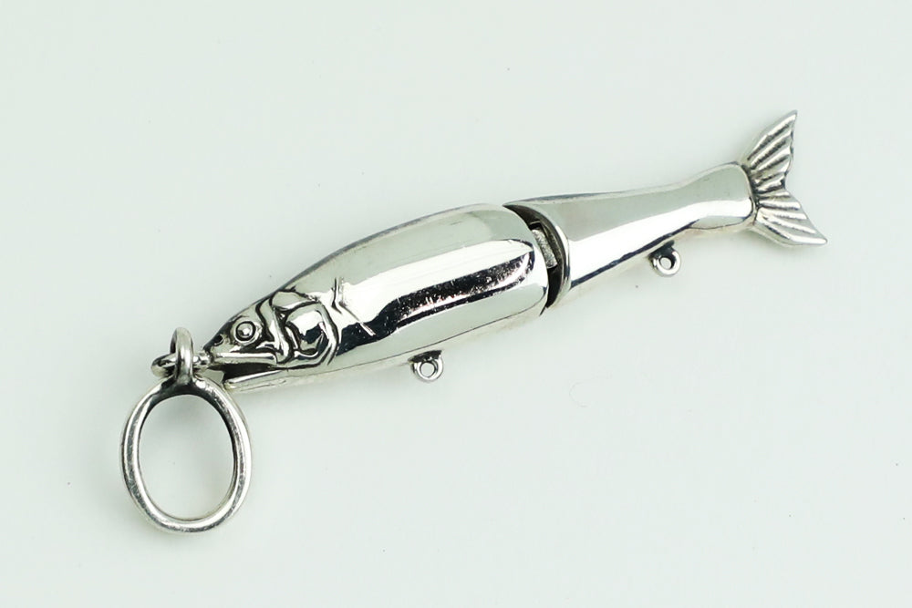 Gan Craft Jointed Claw Silver Pendant Top