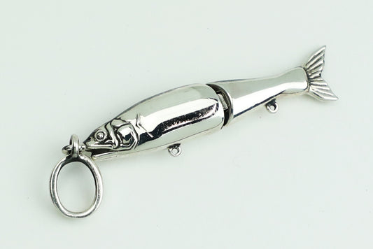Gan Craft Jointed Claw Silver Pendant Top